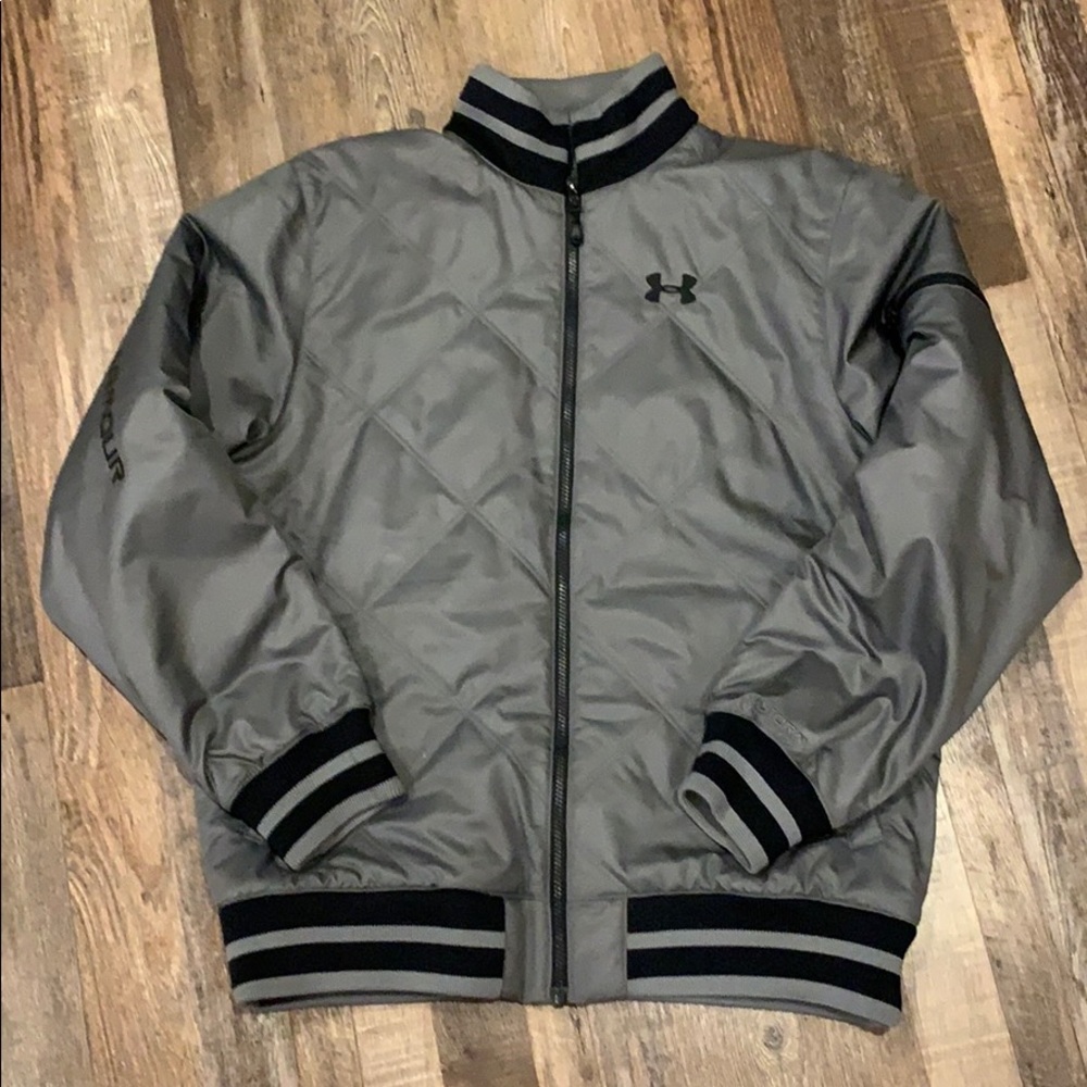 Under Armour grey jacket